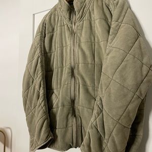 Free People Dolman Quilted Jacket